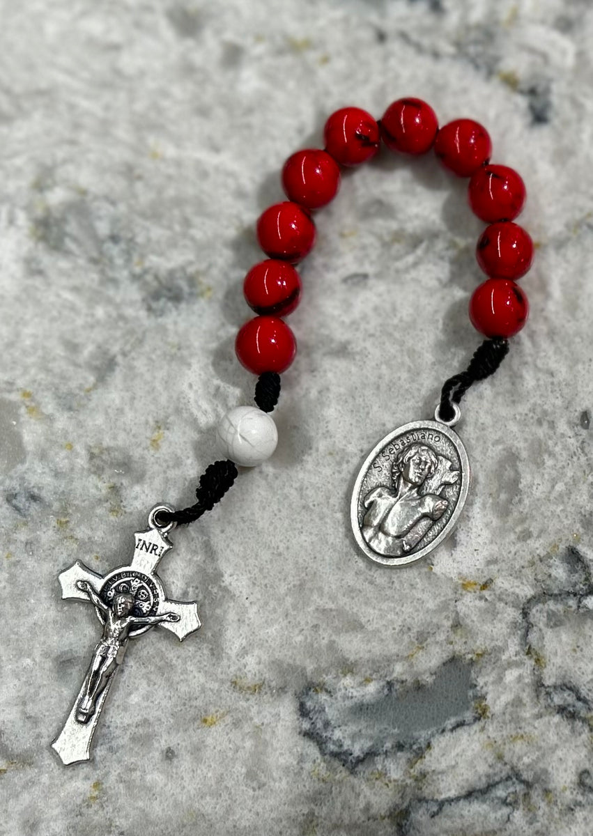 Rosary Beads St Sebastian's Pocket Rosary Beads St Sebastian's