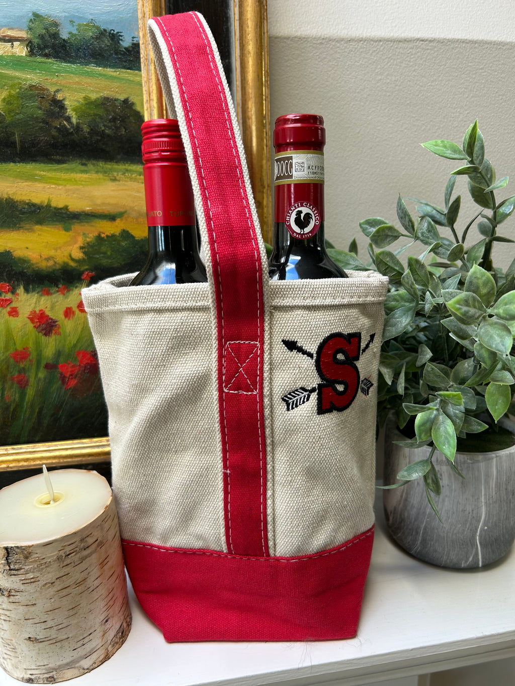 Arrows Gear - Canvas Double Wine Tote-