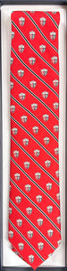 Youth-Tie-Vineyard Vines-Red Stripe/Shield