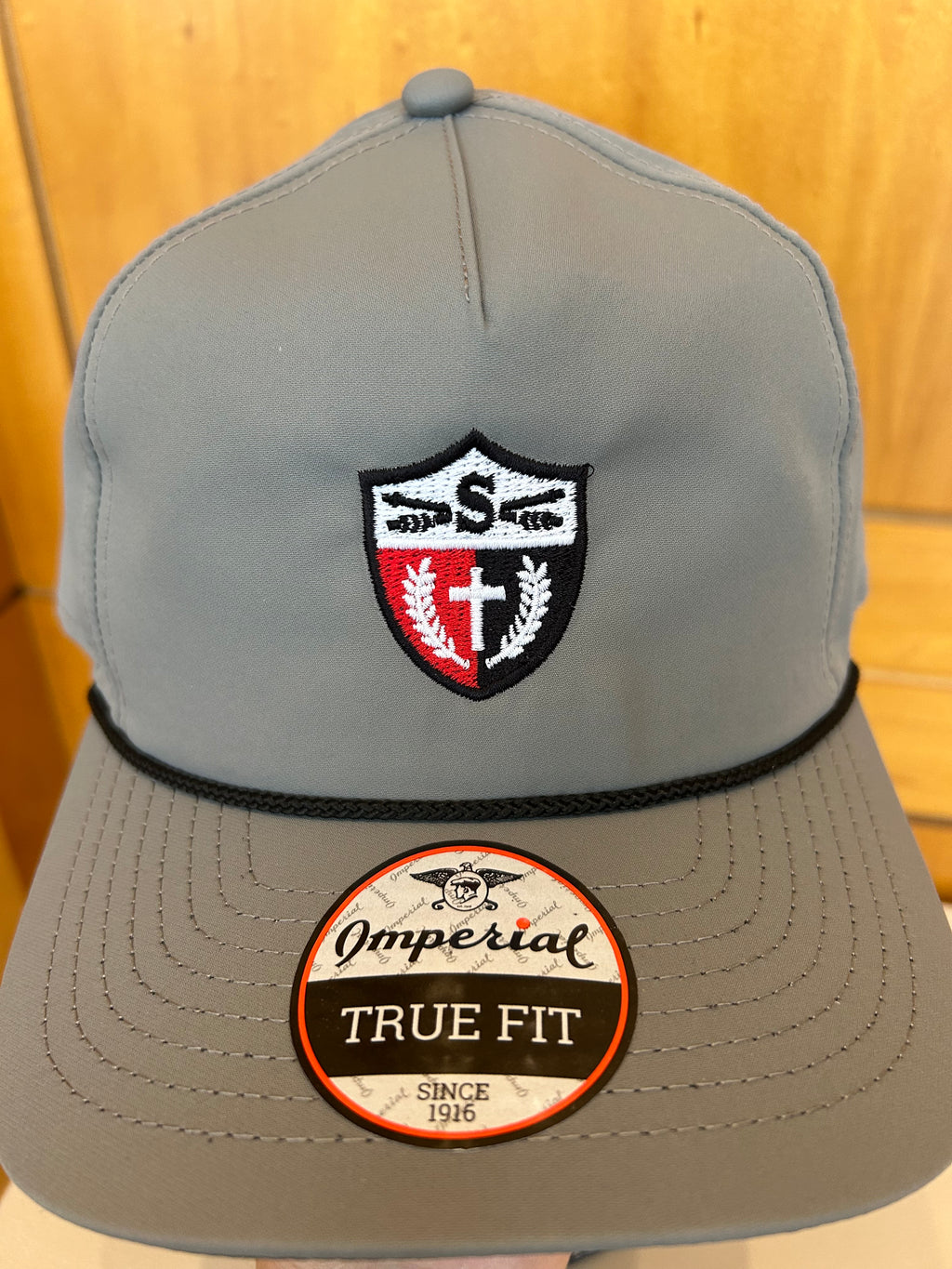 Hat-Imperial-New Shield/Rope-Grey