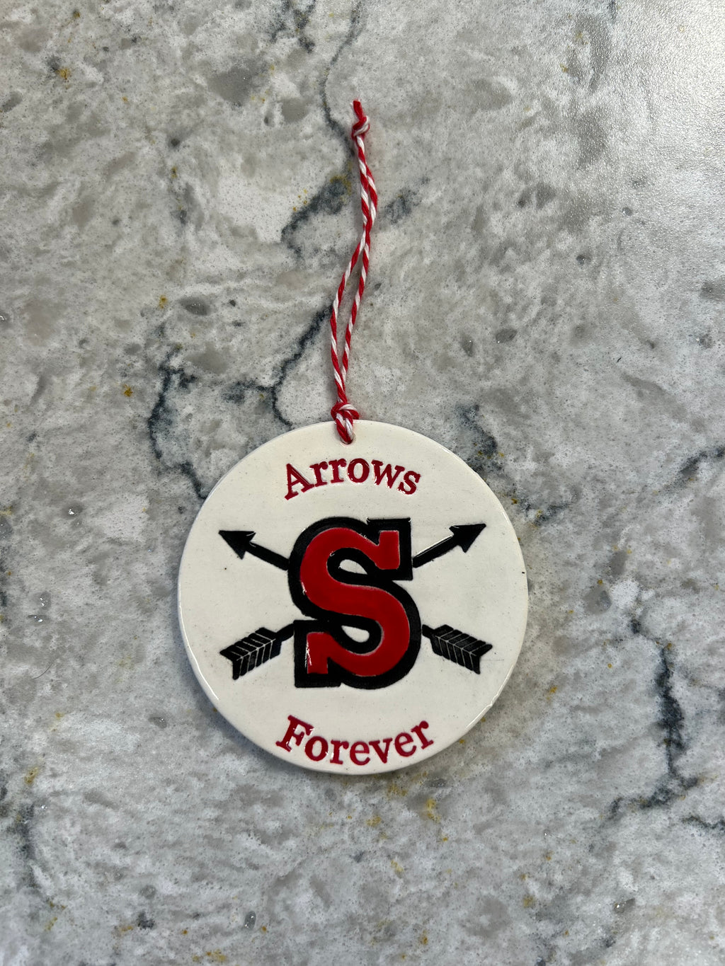 Arrows Gear Ornament -Zinna Designs - "Arrows Forever"