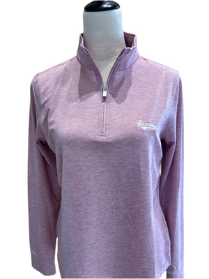 Women Featherweight 1/4 Zip TM Rose