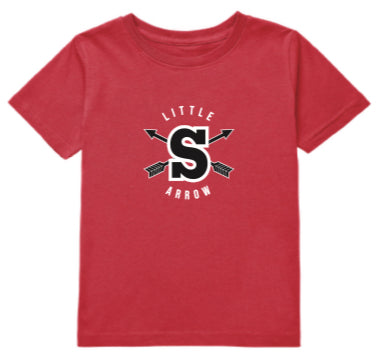 Youth-Little Arrow T-Shirt-Uscape-Red