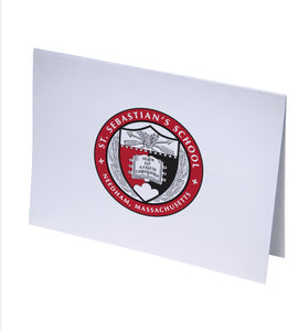 Arrows Gear - FC Flat white informal A-5 Note Card w/envelope-23/24