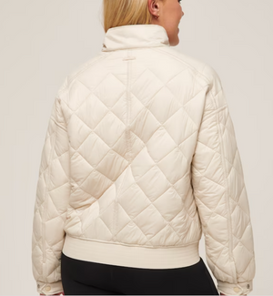 Jacket-TM- Lights at Night Quilted - Ivory