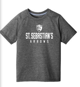 T-Shirt Youth ES Sports-Dk. Grey Heather