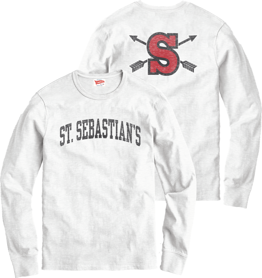 T-Shirt-L/S-Standard Rec-Artic White