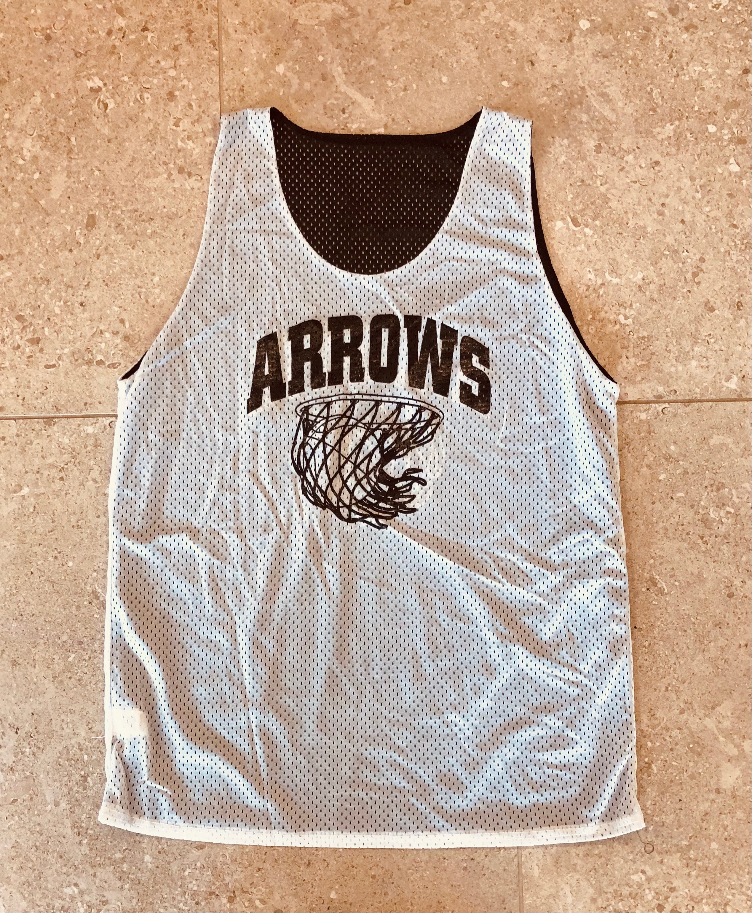 Jersey- Basketball - Authentic St Sebastian’s Basketball Pinnie