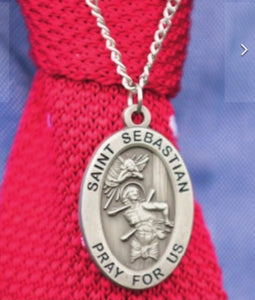 St. Sebastian's Medal with Chain