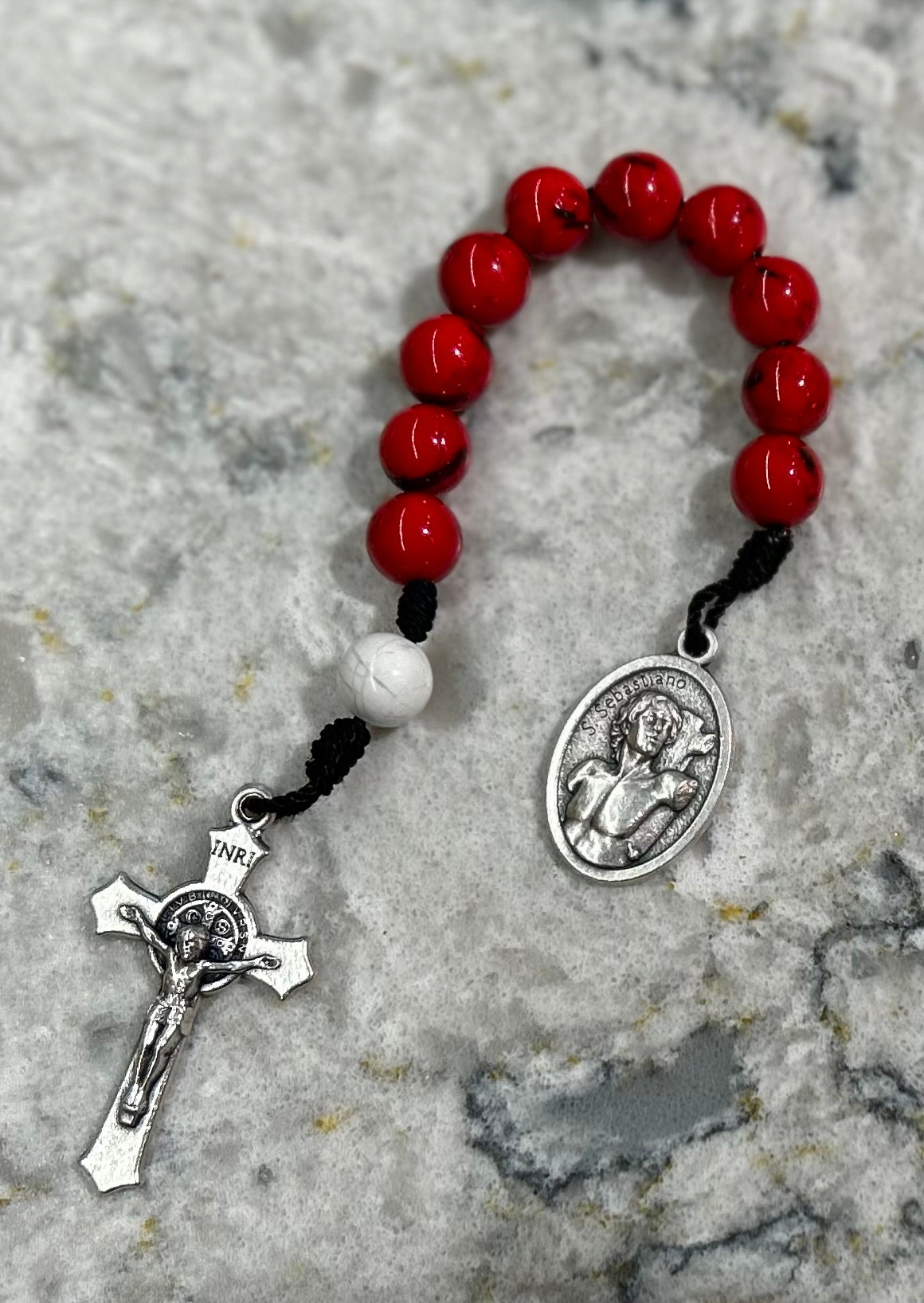 Rosary Beads - St Sebastian's Pocket Rosary Beads