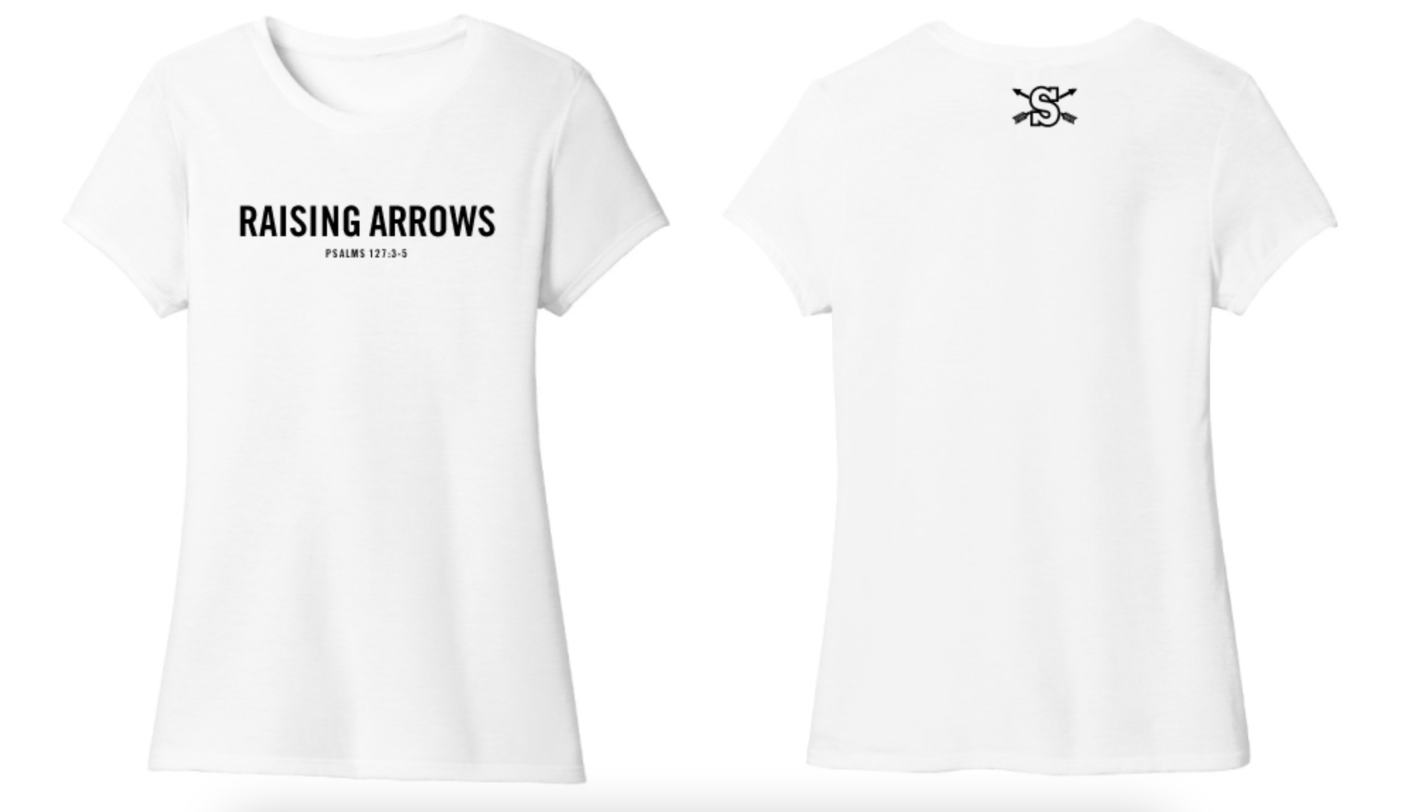T-Shirt/Short Sleeve-Women's  Tri-Blend T-Shirt - “Raising Arrows”