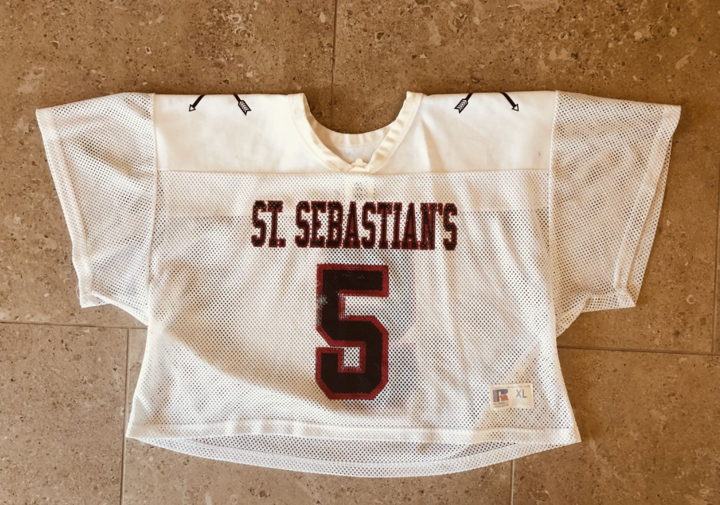 Jersey- Lacrosse - Authentic St. Sebastian’s Mesh