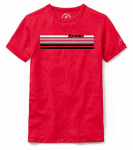 T-shirt/Short Sleeve - L2-Victory Falls Tee L900- Heather True Red - Stripe