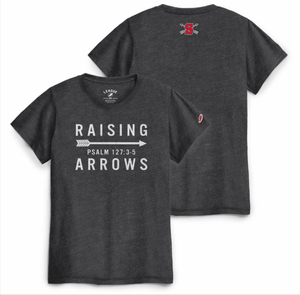 T-Shirt/Short Sleeve-L2- Women - Intramural Tee - Raising Arrows - Black
