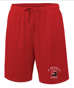 Shorts - Red Two Pocket